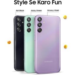 Samsung Galaxy F15 5G (Groovy Violet, 6GB RAM, 128 GB Storage)