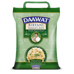 Daawat Biryani, World's Longest Grain, Aged Basmati Rice, 5 Kg