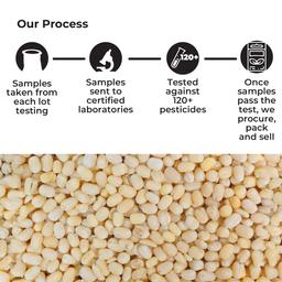 Safe Harvest Pesticide-Free Unpolished Urad Gota | Vegan | Gluten Free - 500gm