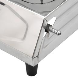 N-DURAA Jumbo plus Stainless Steel High Efficiency 2 Burner Gas Stove