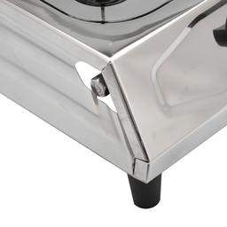 N-DURAA Jumbo plus Stainless Steel High Efficiency 2 Burner Gas Stove