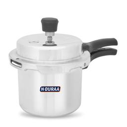 N-DURAA  Premium Aluminium Pressure Cooker 3 LTR
