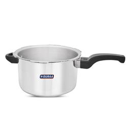 N-DURAA POLO Aluminum Pressure Cooker 3 Litres Outer Lid