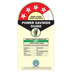 LG 185 L 4 Star Inverter Direct-Cool Single Door Refrigerator (GL-D199OSEY, Scarlet Euphoria, Base stand with drawer)