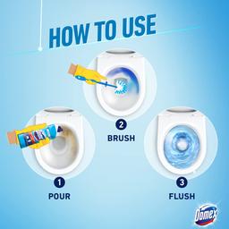 Domex FreshGuard Toilet Cleaner Liquid - 1L (Pack of 2) | Ocean Fresh | Fights Malodor for 3 days