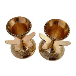 100% Brass Candle Stand Traditional Candle Holder