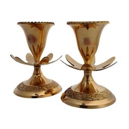 100% Brass Candle Stand Traditional Candle Holder