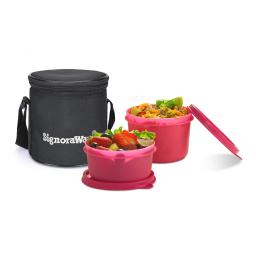 Signoraware Executive Small Lunch Box (with Bag)