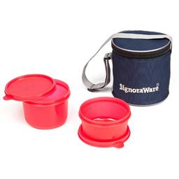 Signoraware Executive Small Lunch Box (with Bag)