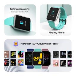 boAt Wave Call Smart Watch, Smart Talk w/Advanced Dedicated Bluetooth Calling Chip, 1.69 HD Display w/ 550 NITS & 70% Color Gamut, 150+ Watch Faces, Multi-Sport Modes,HR,SpO2(Caribbean Green)