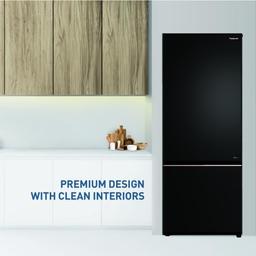 Panasonic NR-BK418BQKN 357l 2 Star Prime Convertible AI Econavi 6-Stage Smart Inverter Frost-Free Double Door Bottom Mount Refrigerator
