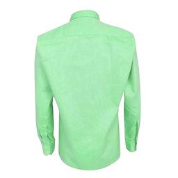 JO'S Elegance Men's Solid Cotton Rich Formal Shirt | Plain | Full Sleeve-Regular Fit