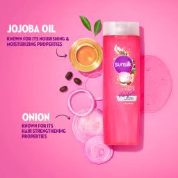 Sunsilk Onion & Jojoba Oil Hairfall Shampoo, 370ml