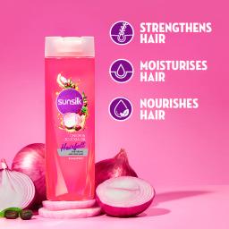 Sunsilk Onion & Jojoba Oil Hairfall Shampoo, 370ml