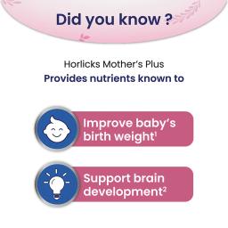 Horlicks Mother's Plus Vanilla 400g Refill