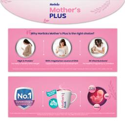 Horlicks Mother's Plus Vanilla 400g Refill