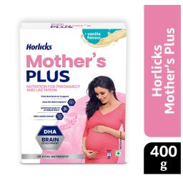 Horlicks Mother's Plus Vanilla 400g Refill