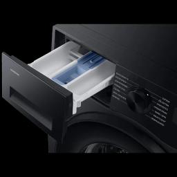 SAMSUNG 12 kg 5 Star Wi-Fi Inverter Fully Automatic Front Load Washing Machine (WW12DG5B24ABTL, AI EcoBubble, Black)