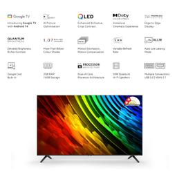 acer 139 cm (55 inches) V PRO Series 4K Ultra HD Smart QLED Google TV AR55QDQGR2851AD